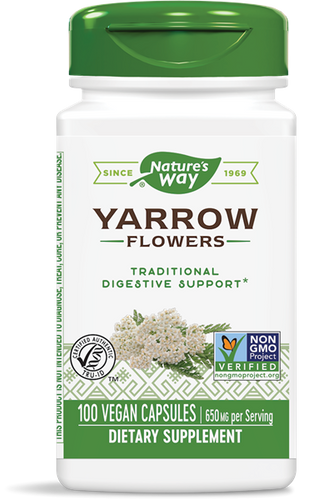 Yarrow flower capsules