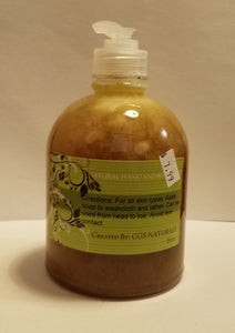 Natural Hand and Body Soap 16oz.