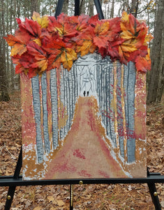Road of Love in Fall 3D 16x20