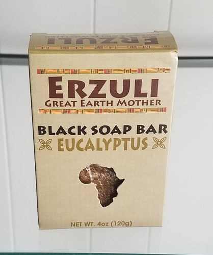 Erzuli Black Soap Eucalyptus