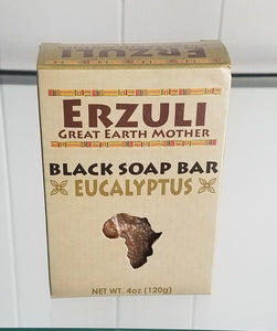 Erzuli Black Soap Eucalyptus