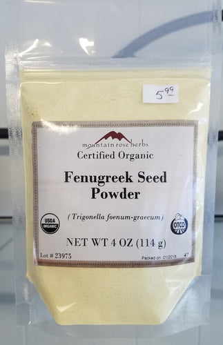Fenugreek Seed Powder 4oz