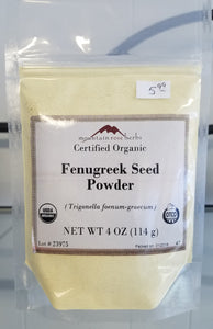 Fenugreek Seed Powder 4oz