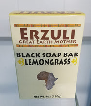 Erzuli Black Soap Lemongrass
