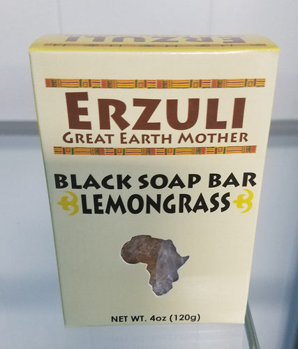 Erzuli Black Soap Lemongrass