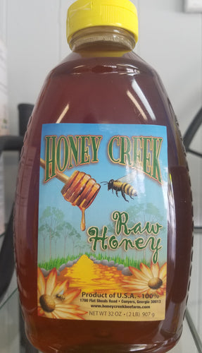 Honey Creek Raw Honey 32oz.