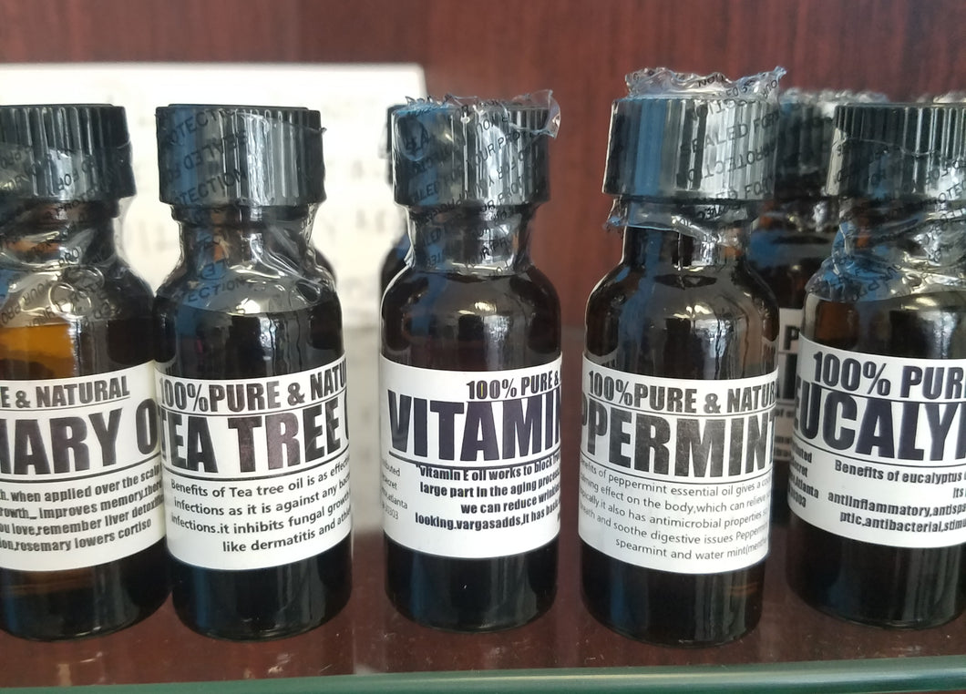 Essential Oil  (IN STORE PURCHASE ONLY)