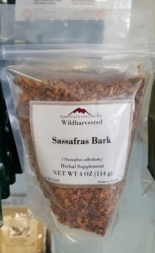 Sassafras Bark 1oz.
