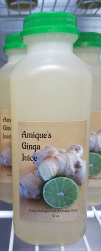 Amique's Ginger Juice (IN STORE PURCHASE ONLY )