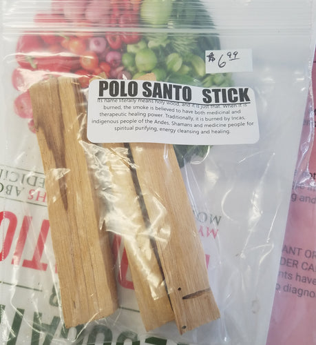 Palo Santo Stick (IN STORE PURCHASE ONLY)