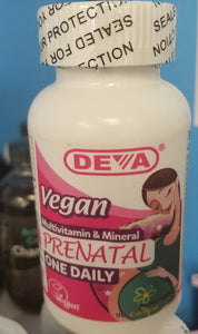 Deva Vegan Prenatal vitamins