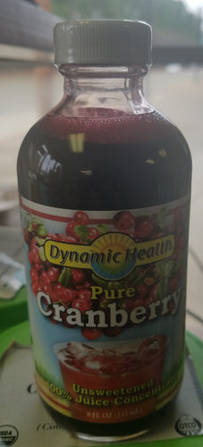 Pure Cranberry juice 16oz