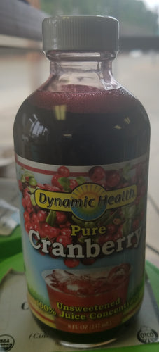 Pure Cranberry juice 8oz