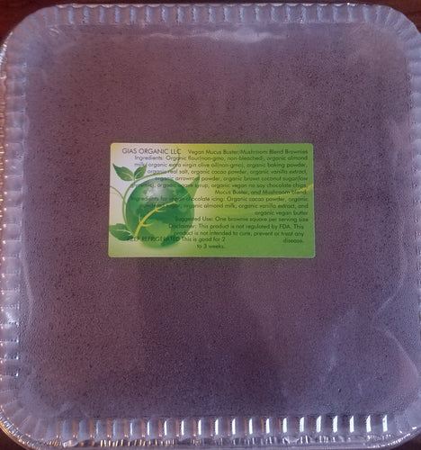Vegan Mucus Buster/Mushroom blend Brownies(IN STORE PURCHASE ONLY)