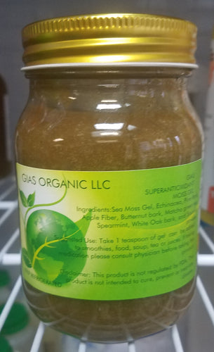 Gias Superantioxdant Sea Moss Gel 16oz.(IN STORE PURCHASE ONLY)