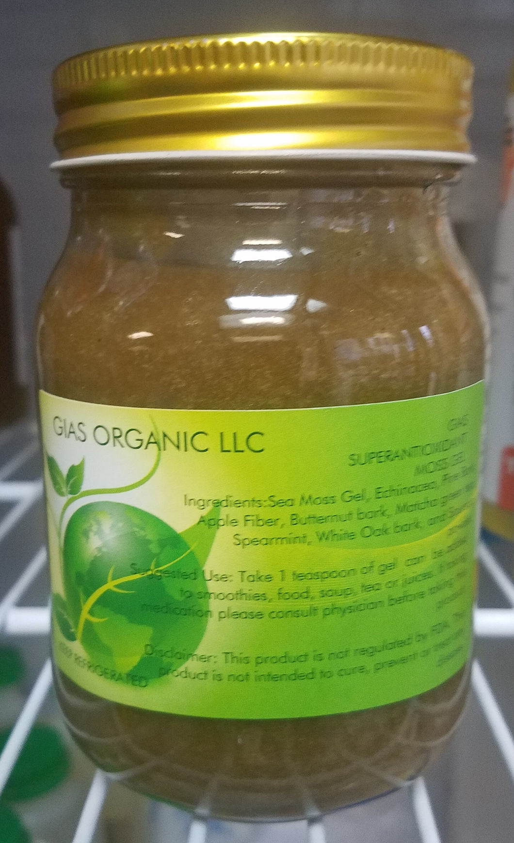 Gias Superantioxdant Sea Moss Gel 16oz.(IN STORE PURCHASE ONLY)