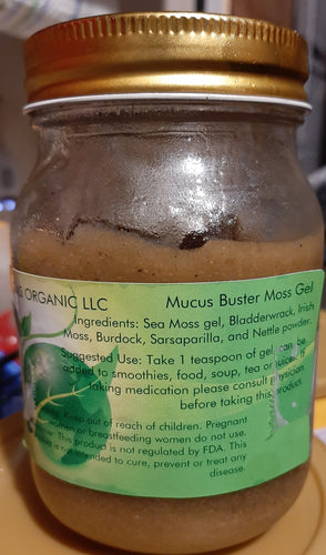 Mucus Buster Sea Moss Gel 16oz(IN STORE PURCHASE ONLY)