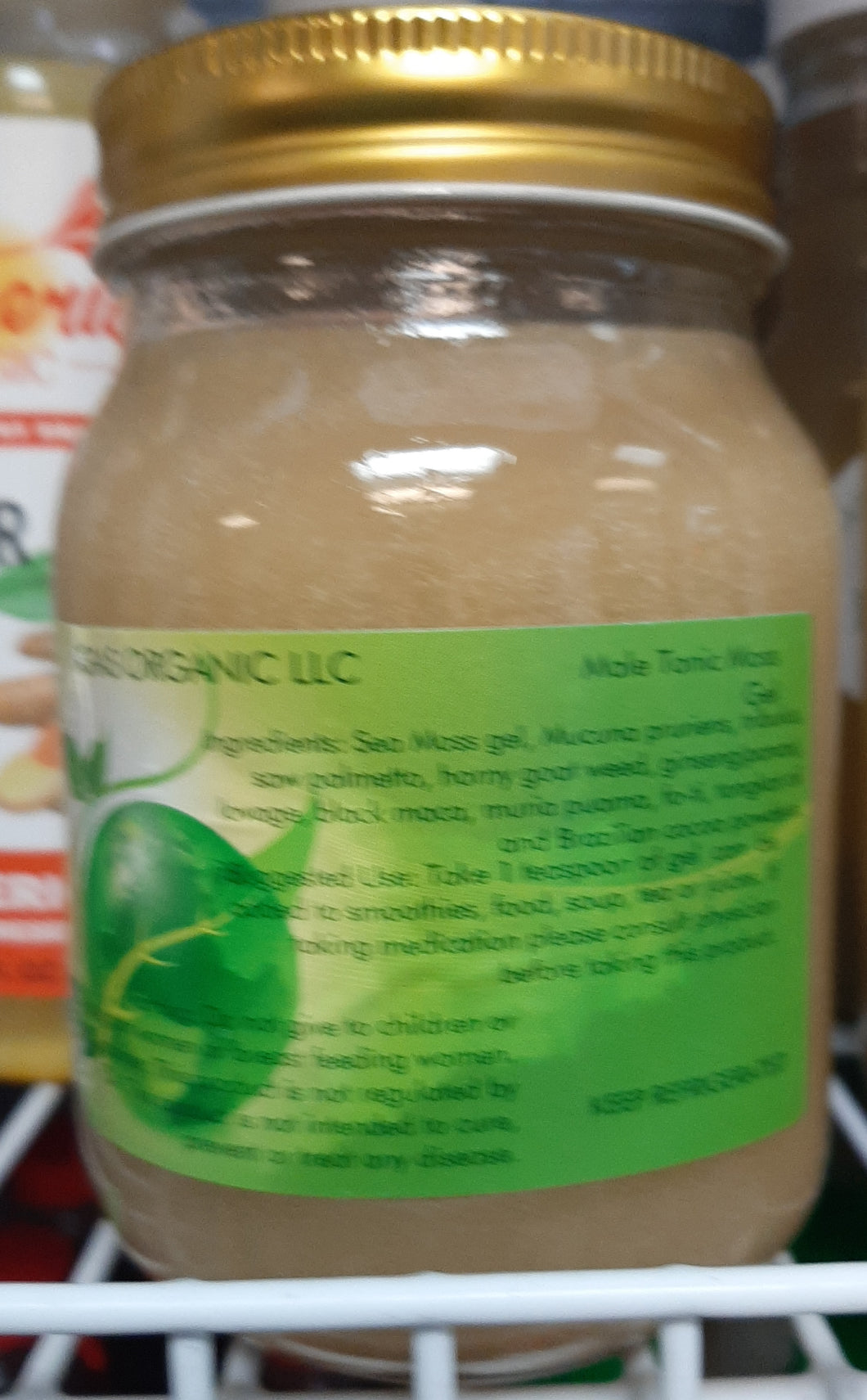 Male Tonic Sea moss gel 32oz(IN STORE PURCHASE ONLY)