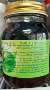 GIAS ELDERBERRY ELIXIR Honey