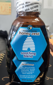 Honey Zest soothing blend(herbal honey)