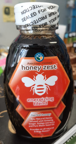 Honey Zest energizing blend(herbal honey)