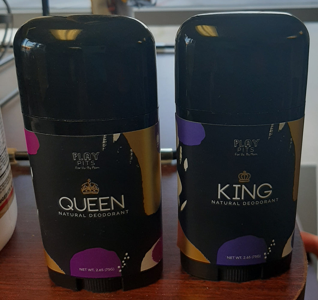 Queen/King natural deodorant(Playpits)