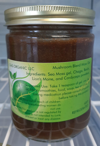 Mushroom Blend Moss Gel 16oz(IN STORE PURCHASE ONLY)