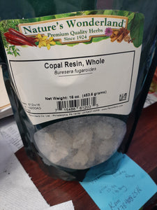 Copal Resin(IN STORE PURCHASE ONLY)