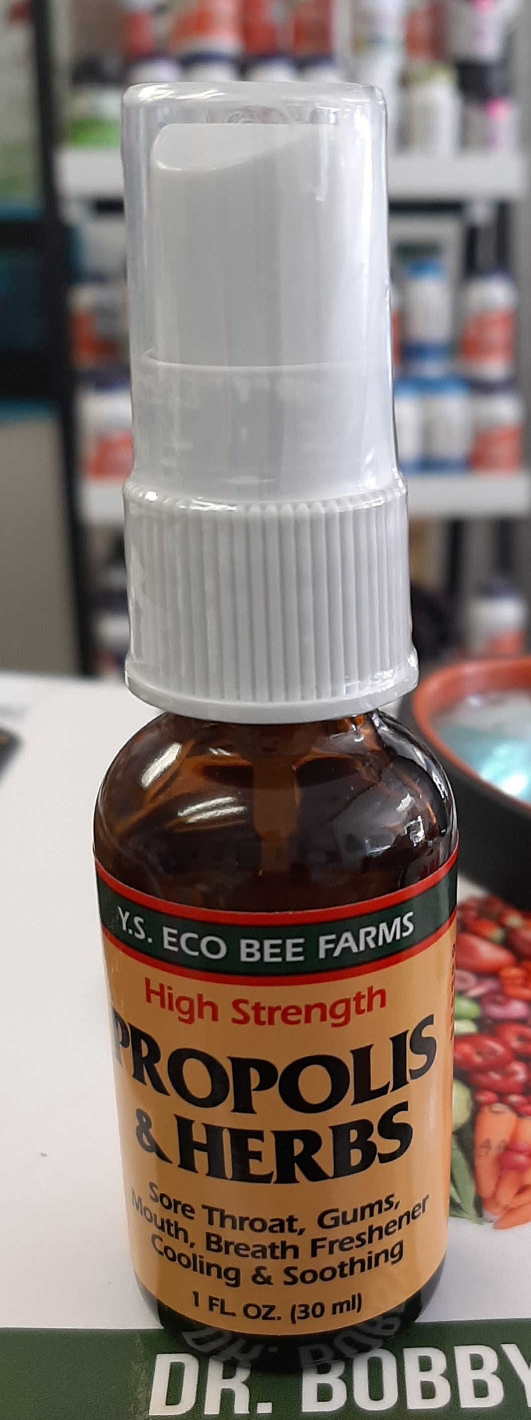 Propolis and Herbs throat spray