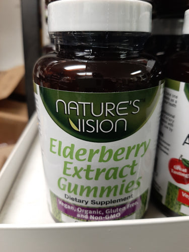 Elderberry extract gummies