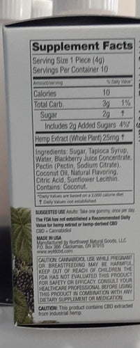 Real-Fruit Infused C Blackberry WYLD