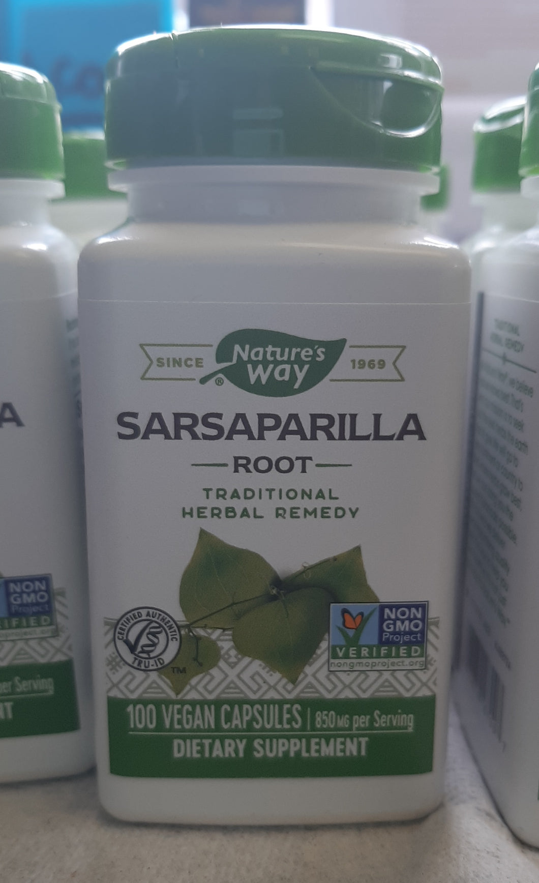 Sarsaparilla capsules