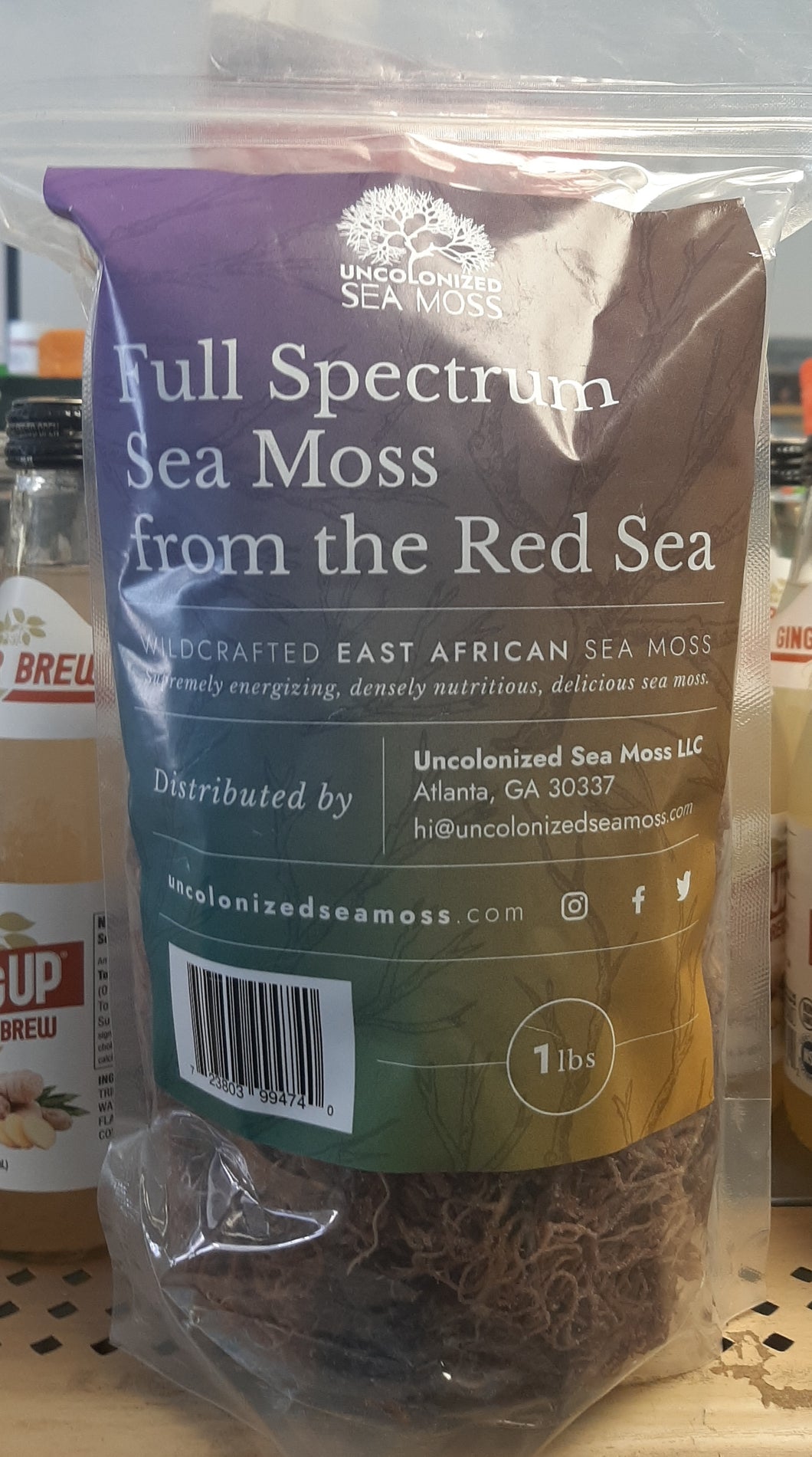 Purple  Sea Moss African Sea moss(4oz)