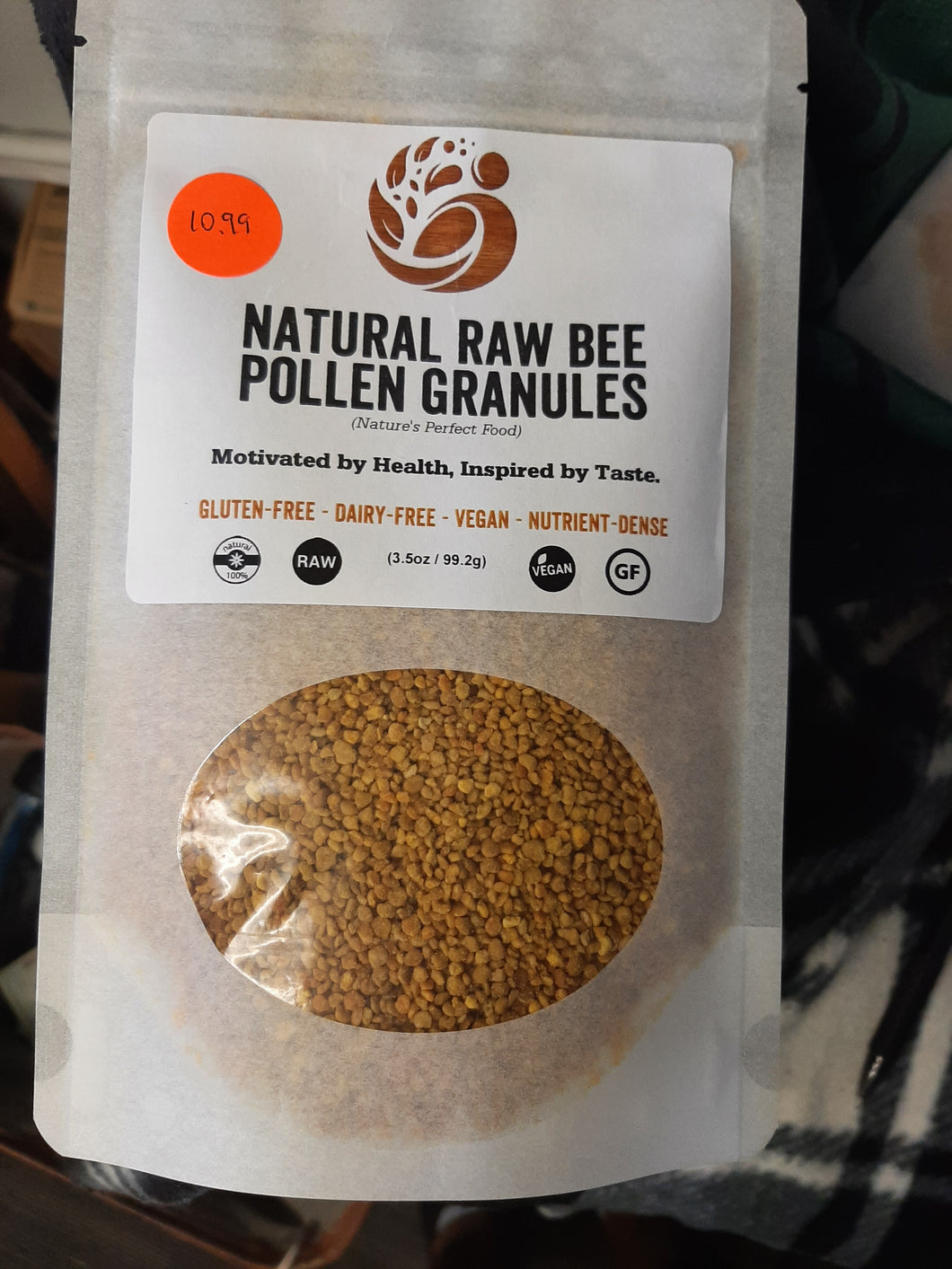 Raw Bee Pollen Granules