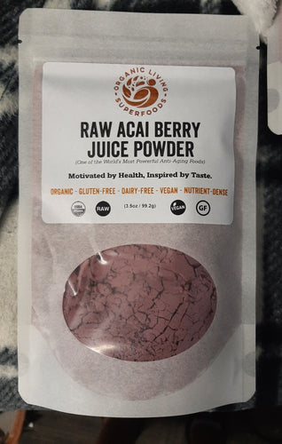 Raw Acai Berry powder