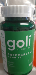 Goli Supergreens gummies