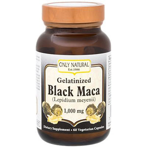 Gelatinized Black Maca capsules