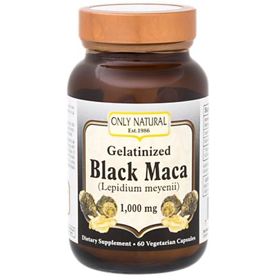 Gelatinized Black Maca capsules