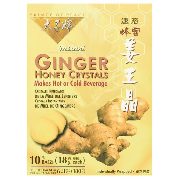 Ginger Honey Crystals Instant Tea 10 packets