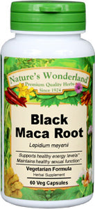 Black Maca Root capsules