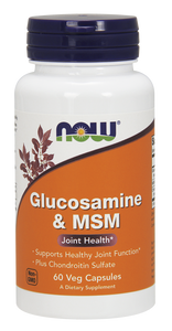 Glucosamine and MSM with chondroitin 60capsules