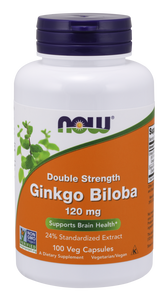 Ginkgo Biloba Double Strength NOW