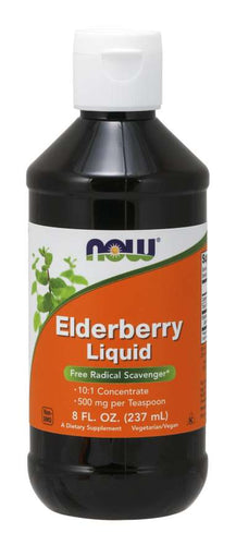 Elderberry liquid 8oz. Now