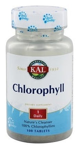 Chlorophyll tablet