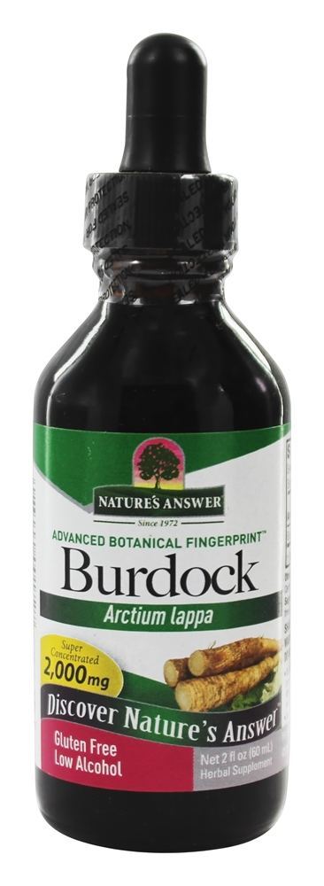 Burdock Root Liquid Extract Alcohol Free