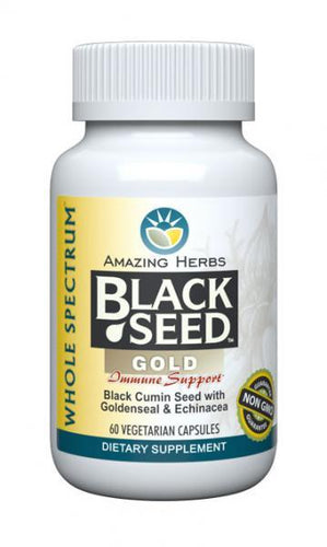 Black Seed Gold- Black Seed with Goldenseal and Echinacea