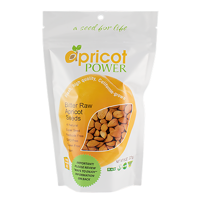 Organic Apricot Seeds 8oz