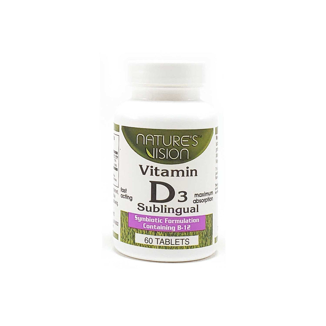 Vitamin D3 sublingual