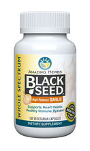 Black Seed High Potency Garlic- Support Heart Health
