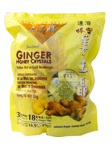 Ginger Honey Crystals Instant Tea 30 Packets